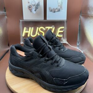 Asics Gel Venture 9 Triple Black Men’s Sz 10 X-Wide